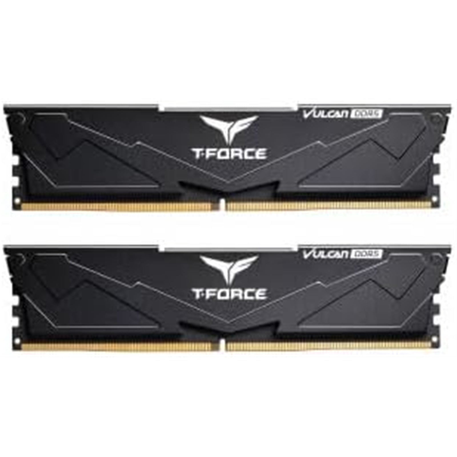Team T-Force Vulcan FLBD516G5600HC40BDC01 System Memory, 16GB (2 x 8GB) DDR5, 5600MHz, CL40, Black Team T-Force Vulcan FLBD516G5600HC40BDC01 System Memory, 16GB (2 x 8GB) DDR5, 5600MHz, CL40, Black